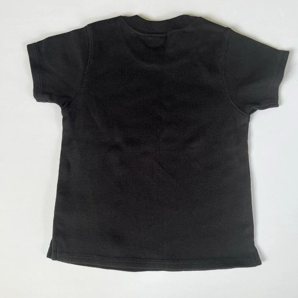 Roller Derby Toddler T-Shirt 24m/2T Black short sleeve Shirt for Niece or Nephew